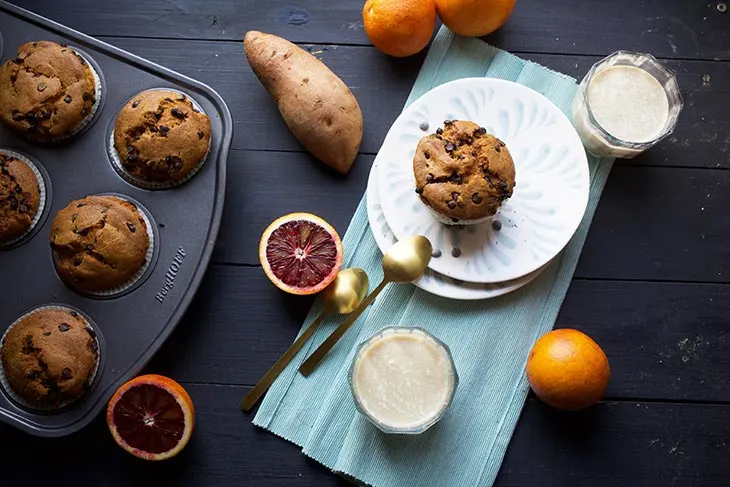 sweet potato muffins briose cu cartof dulce reteta