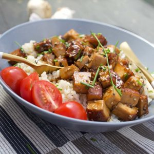 Asian Garlic Tofu