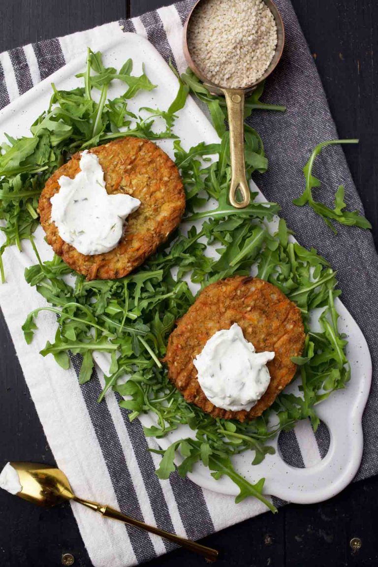 Cauliflower Patties chiftelute cu conopida