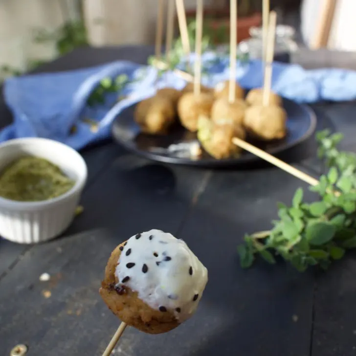 Quinoa Balls appetizer bilute de quinoa