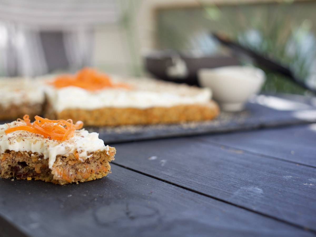 Vegan Carrot Cake dessert 