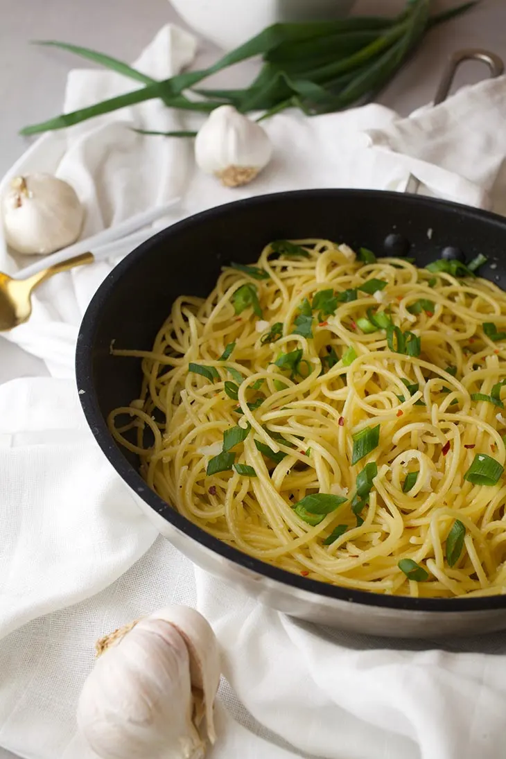 vegan garlic noodles recipe