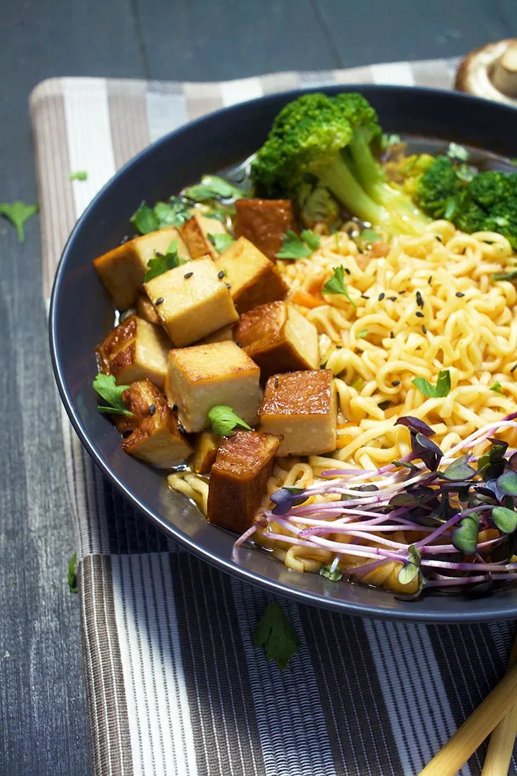 how to make vegan ramen