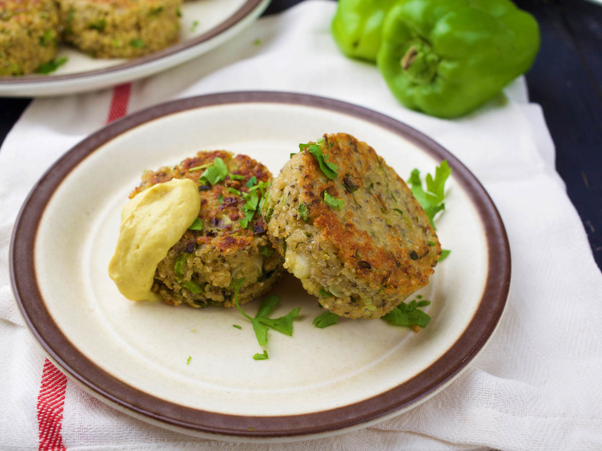 quinoa cakes recipe vegan