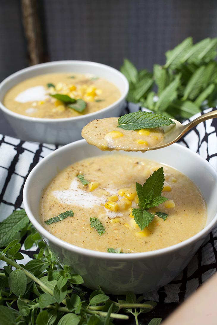vegan corn chowder recipe soup