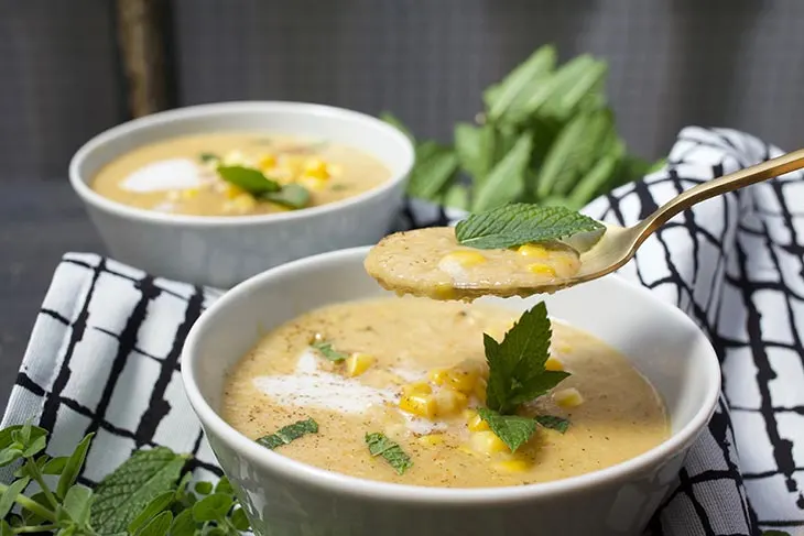 vegan corn chowder recipe