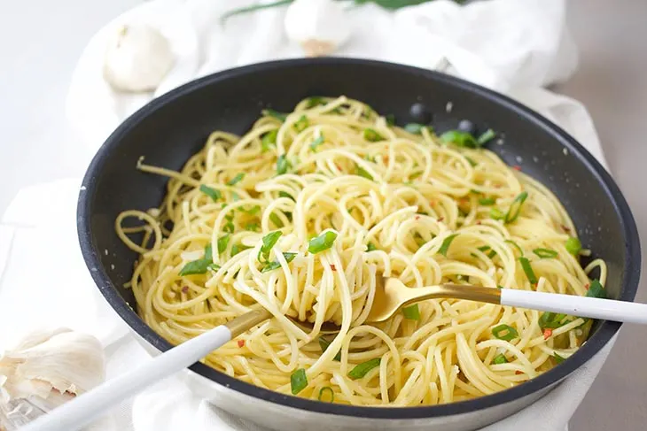 vegan garlic noodles asian recipe