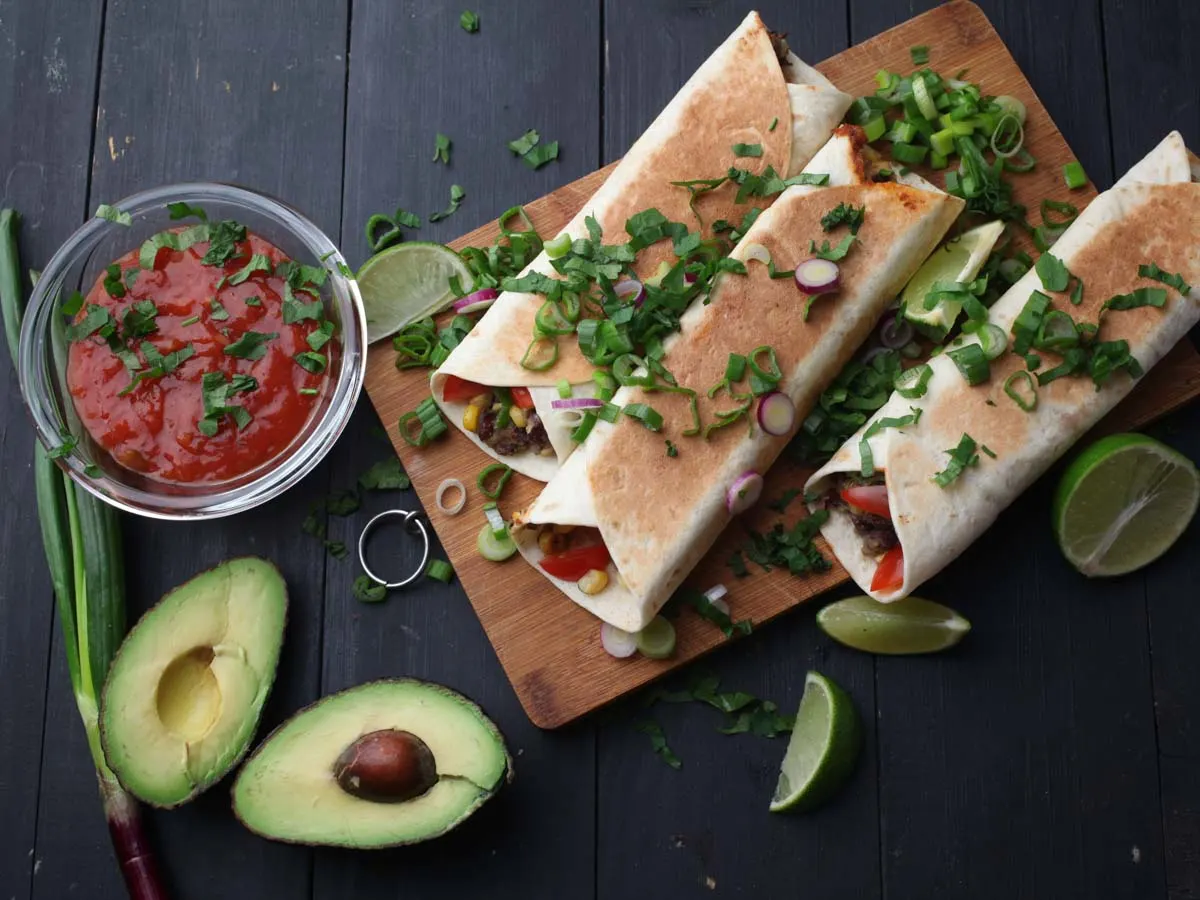 vegan taquitos