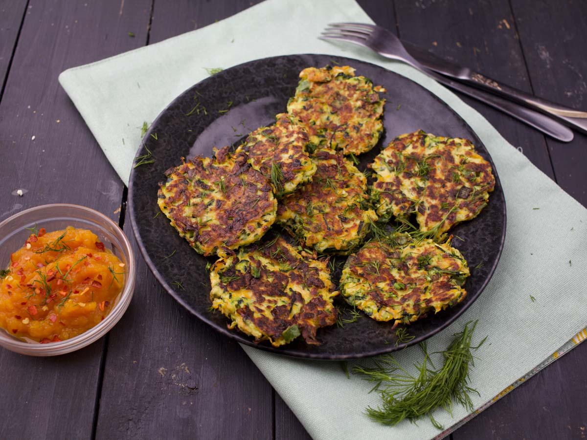 how to make vegetable fritters