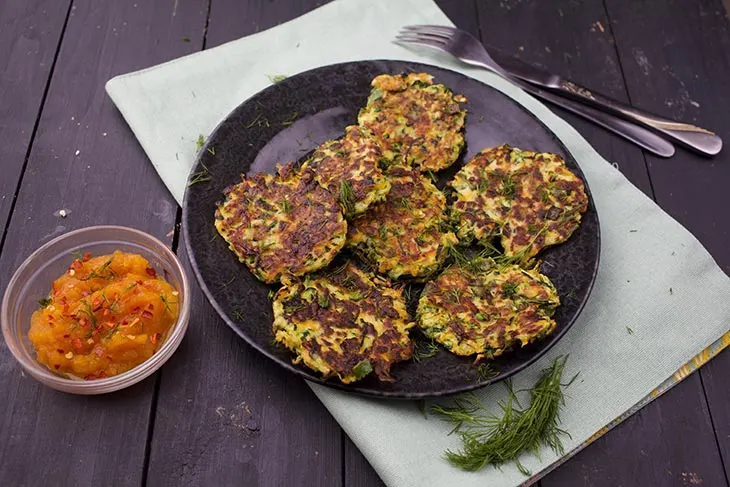 quick vegetable fritters