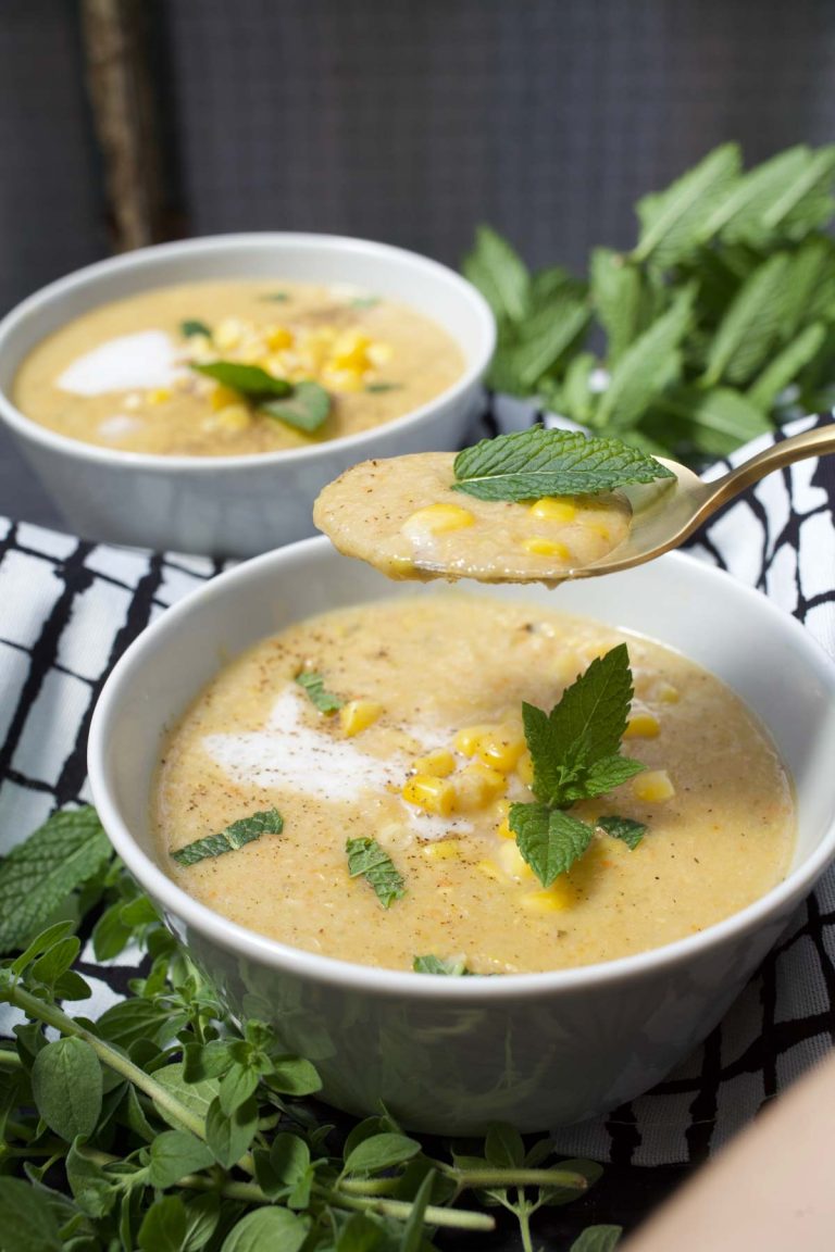 Corn Chowder Vegan Recipe