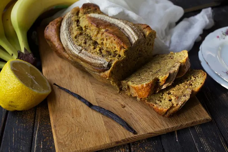 Vegan Banana Bread chec cu banane reteta