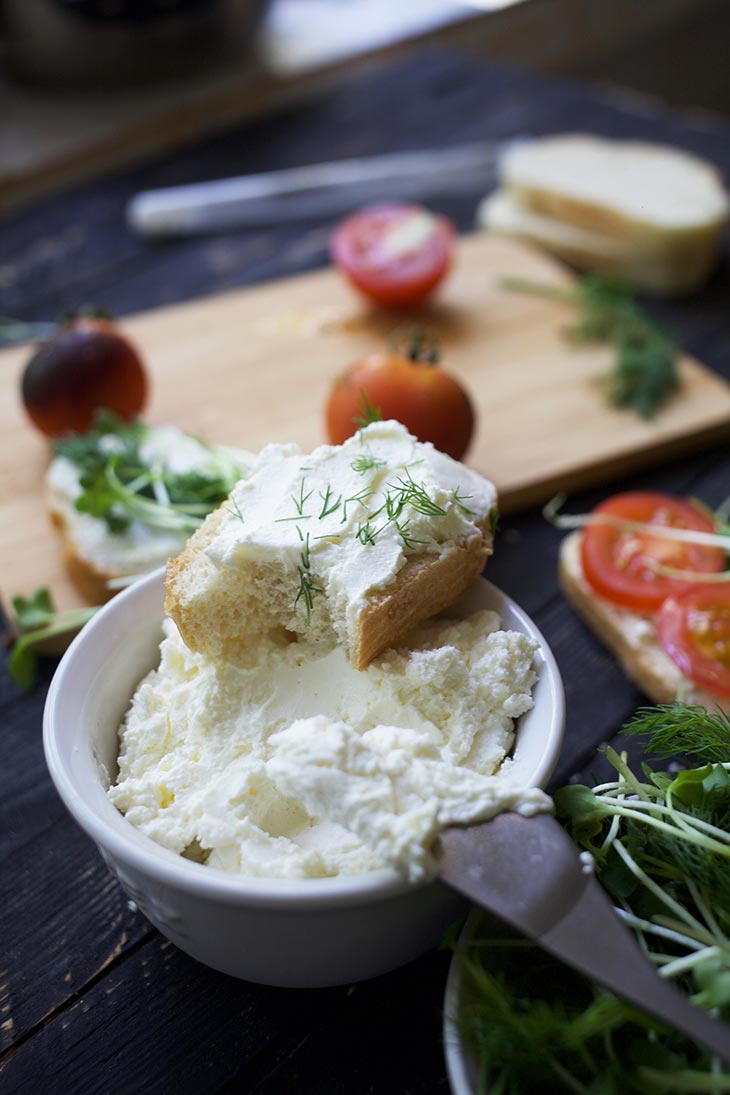 Vegan Cream Cheese with probiotics 