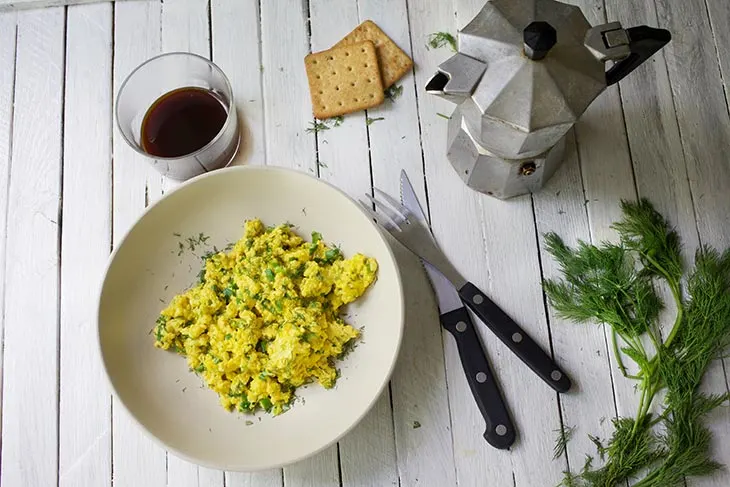 Vegan Scrambled Eggs