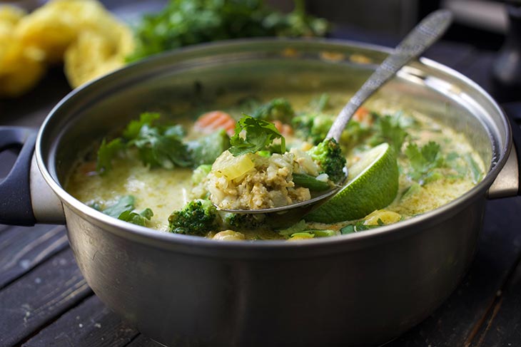 delicious Vegan Green Curry