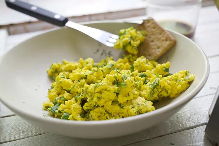 how to make Vegan Scrambled Eggs recipe