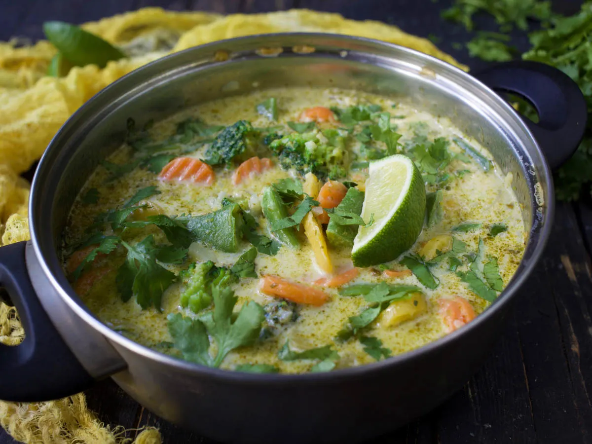 curry verde indian reteta