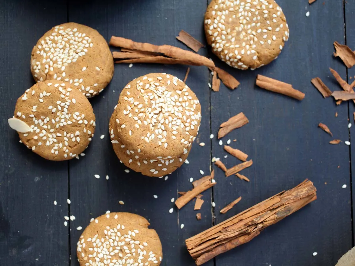 tahini cookies