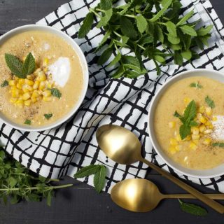 vegan corn chowder