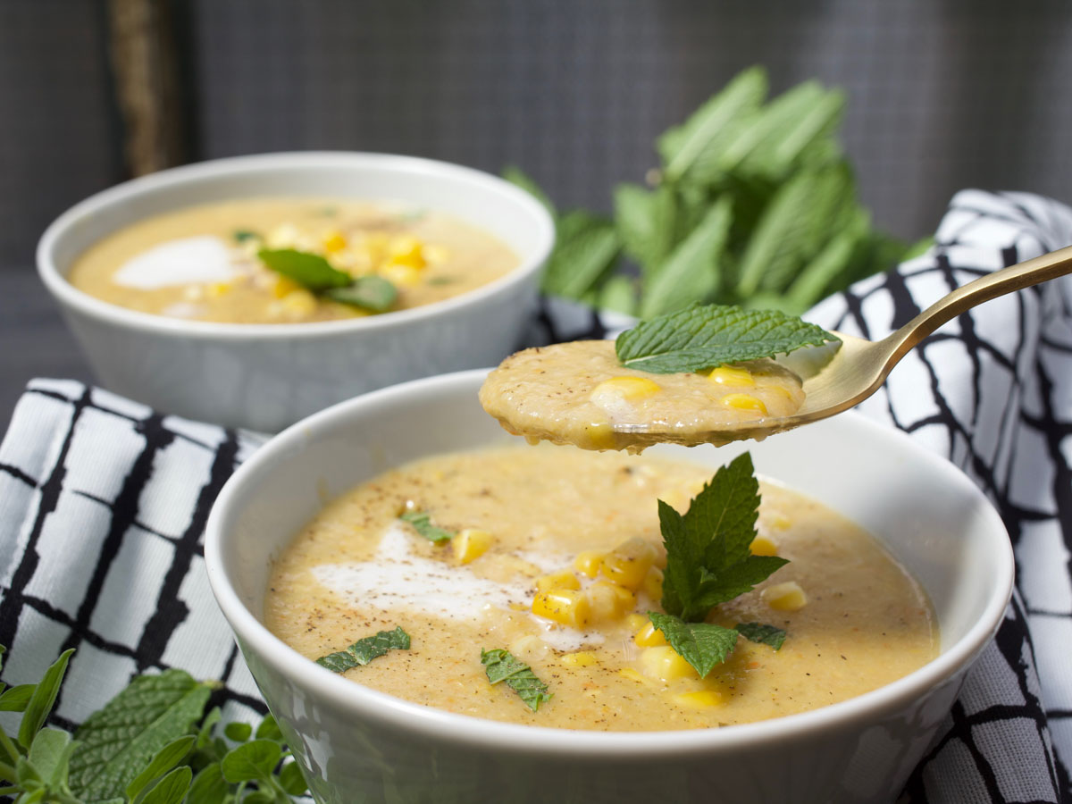 how to make a creamy corn chowder