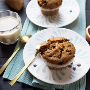 vegan sweet potato muffins briose cu cartof dulce