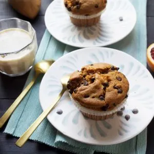 vegan sweet potato muffins briose cu cartof dulce