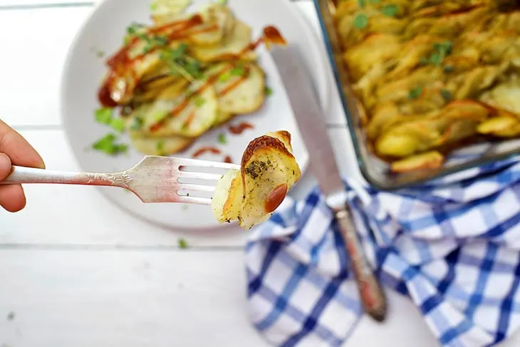 Hasselback Casserole easy recipe