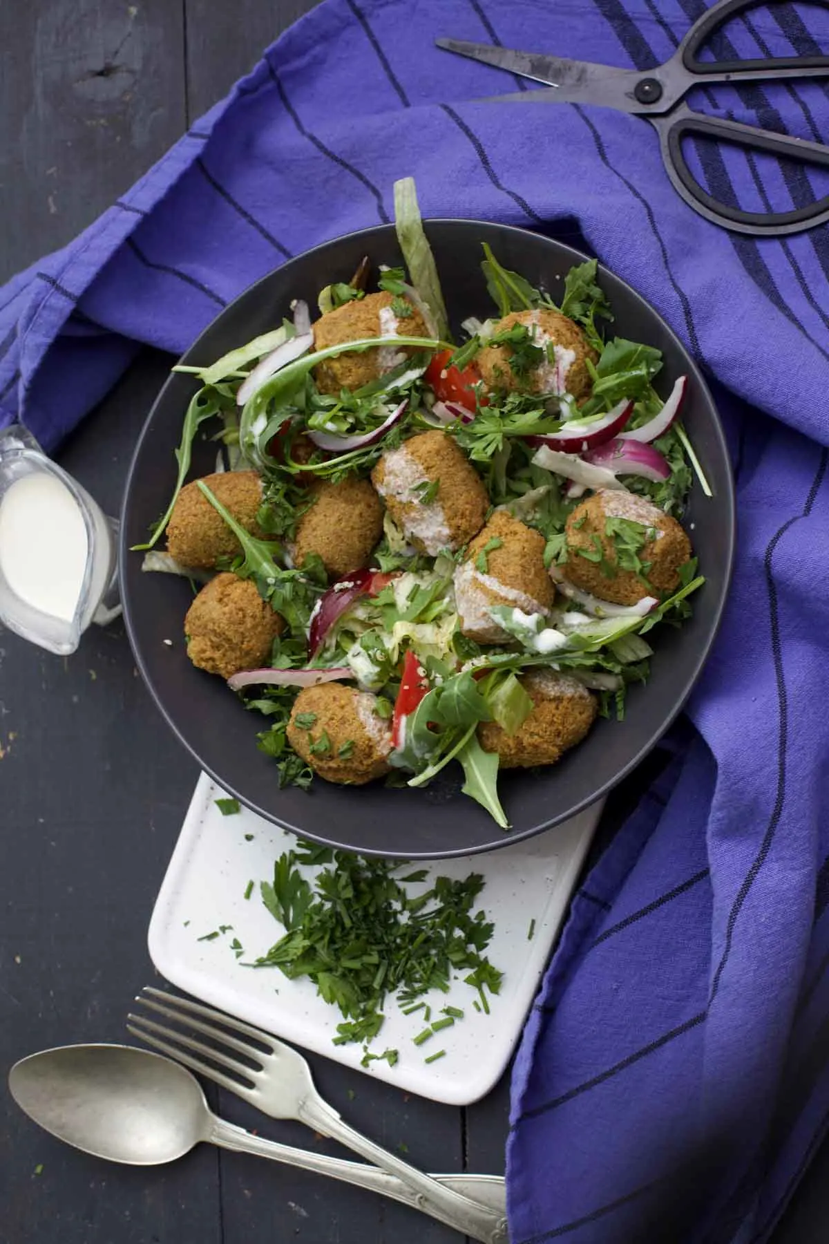 falafel din quinoa de post