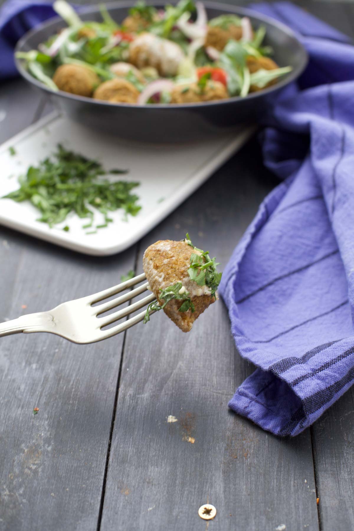 falafel din quinoa reteta