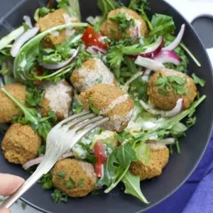 Quinoa Falafel vegan recipe