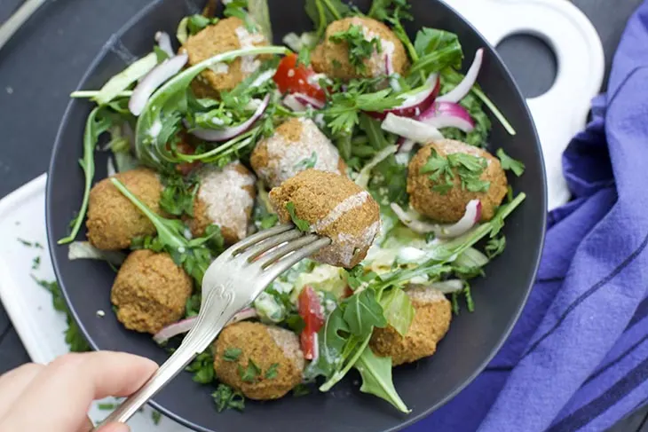 Quinoa Falafel vegan recipe