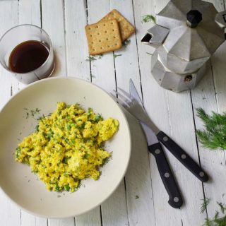 Vegan Scrambled Eggs