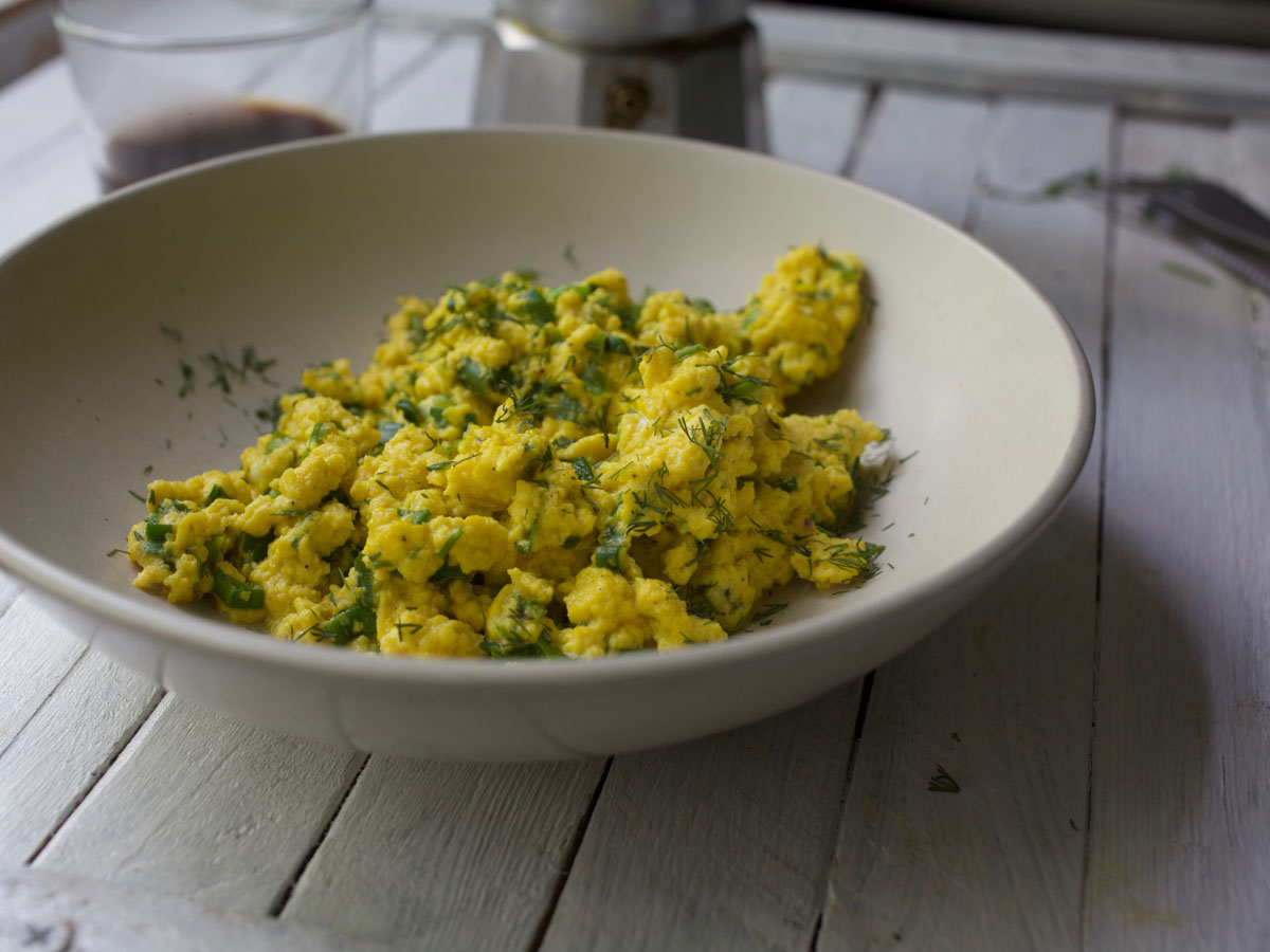 best Vegan Scrambled Eggs recipe