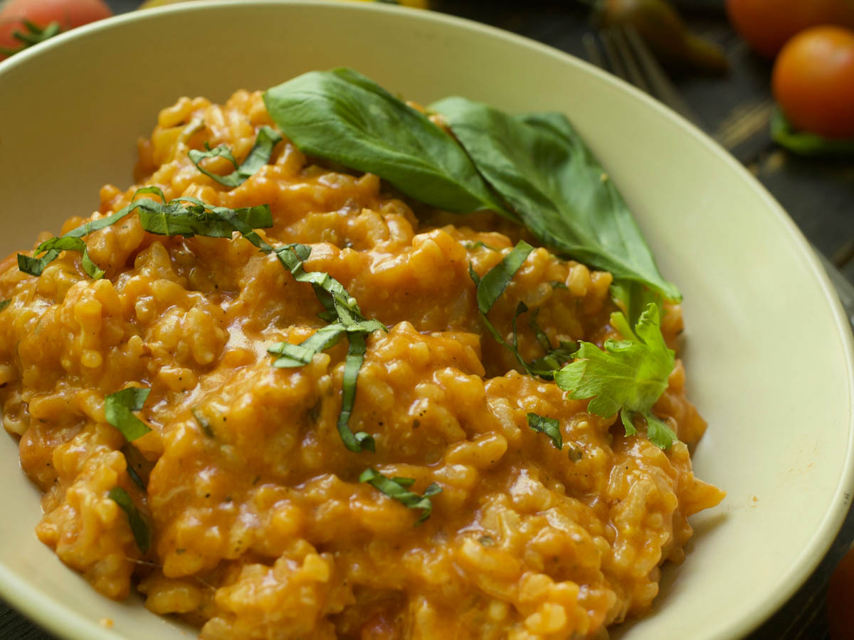 healthy Vegan Roasted Tomato