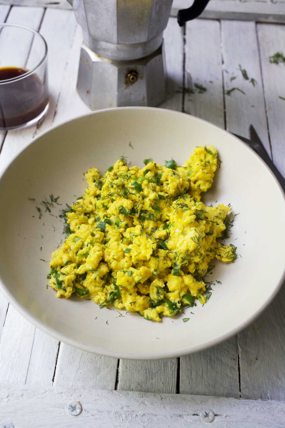 how to make Vegan Scrambled Eggs