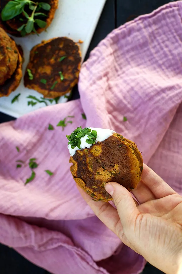 sweet potato cakes recipe serving