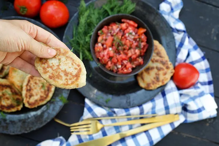 vegan potato pancakes