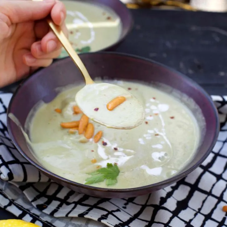 Avocado Soup supa de avocado