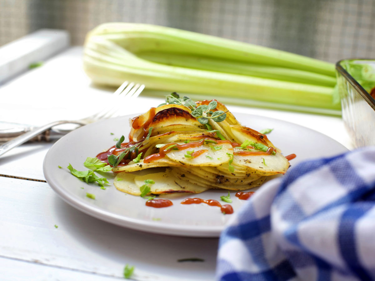 Hasselback Casserole recipe