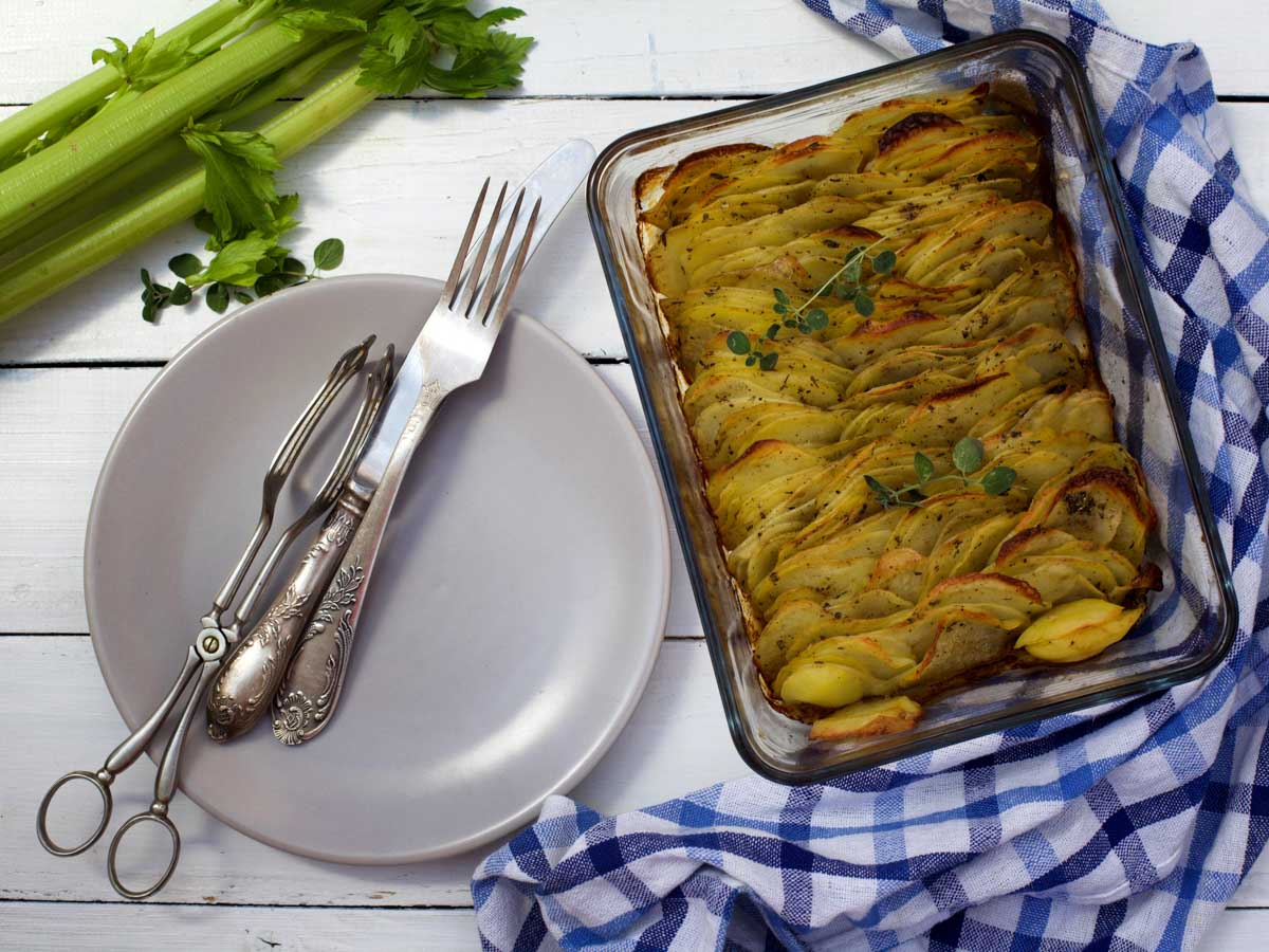 Hasselback Casserole