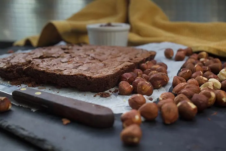 easy nutella brownies