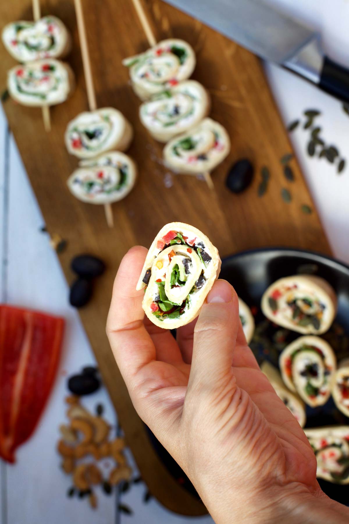 tortilla roll-ups recipe