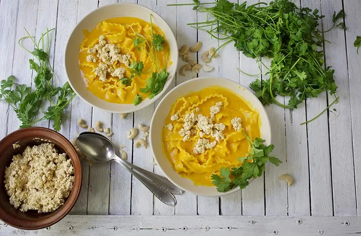 Vegan Lasagna Soup supa lasagna reteta