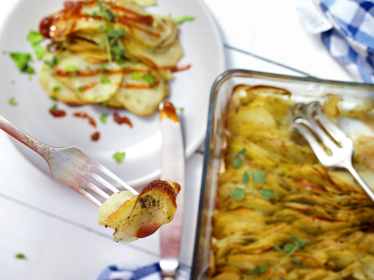 delicious Hasselback Casserole