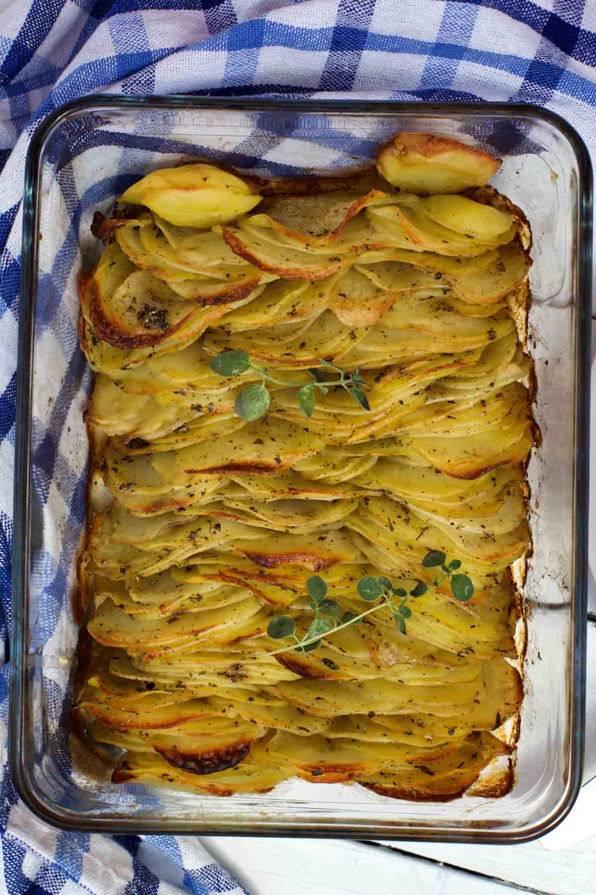 easy Hasselback Casserole