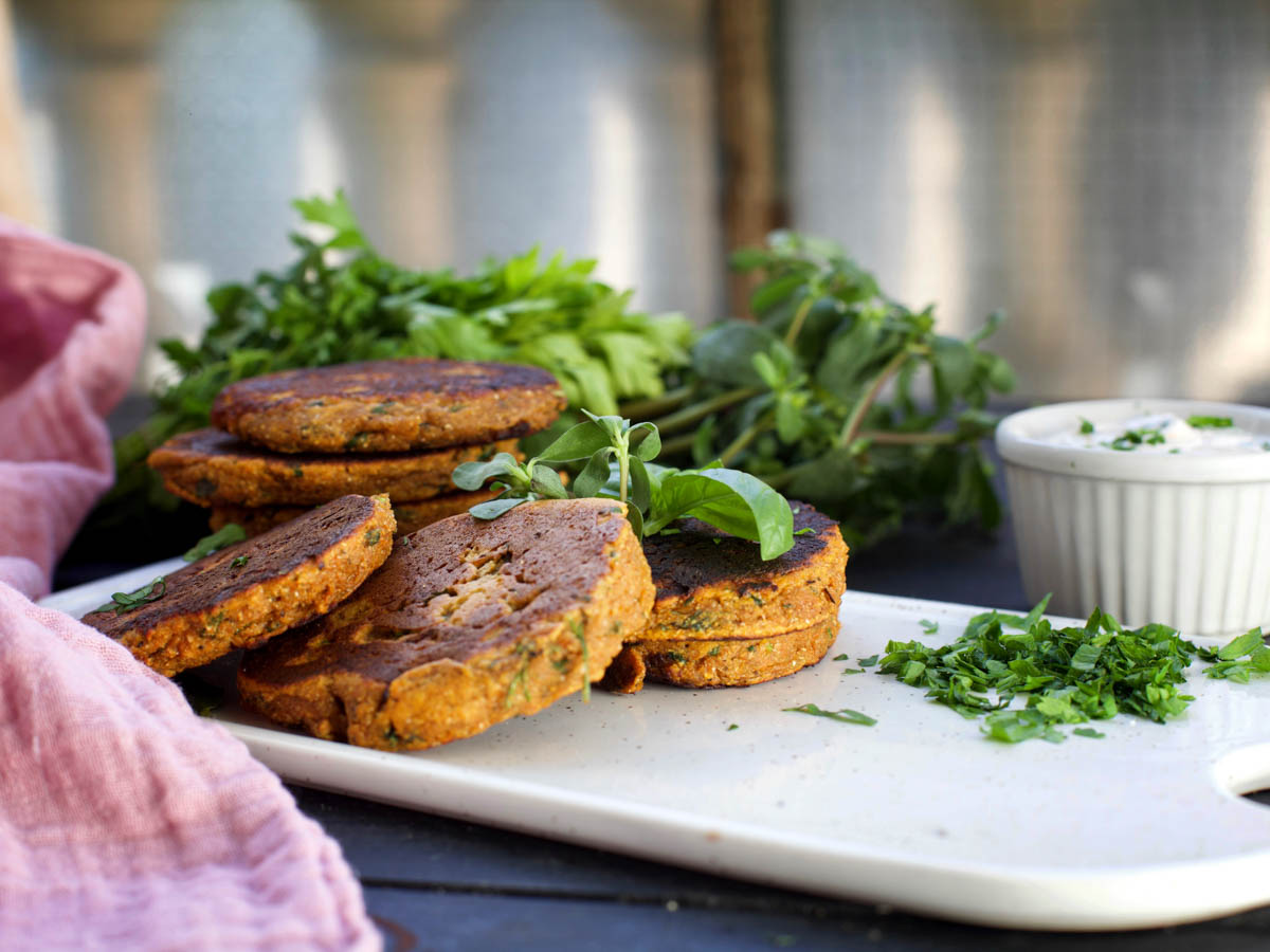 easy sweet potato cakes