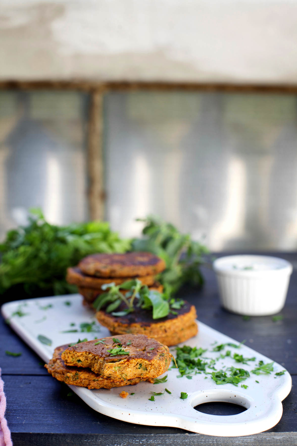 kid-friendly sweet potato cakes 