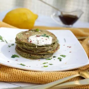 savory avocado pancakes recipe