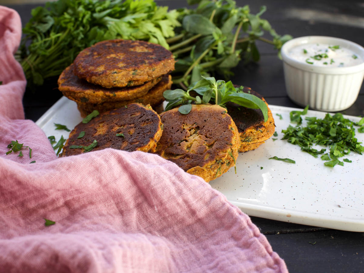 vegan sweet potato cakes 