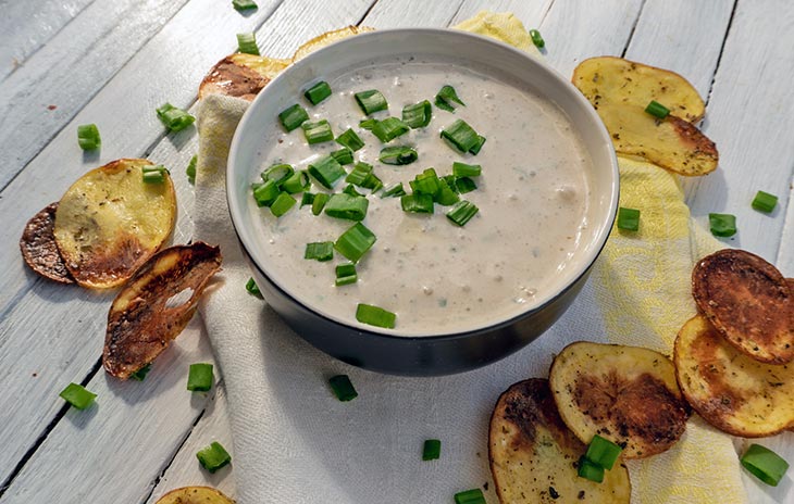 French Onion Dip healthy recipe